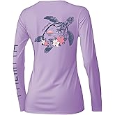 Palmyth Fishing Shirts for Women UPF 50+ Long Sleeve Fishing Shirt with Sun Protection Lightweight Quick-Dry T-Shirt