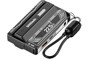 ABS Reinforced 21700 Battery Case with Ejector Plug Detail Replaceable Mobile Power Empty Box for Extended Adventure Outdoor 