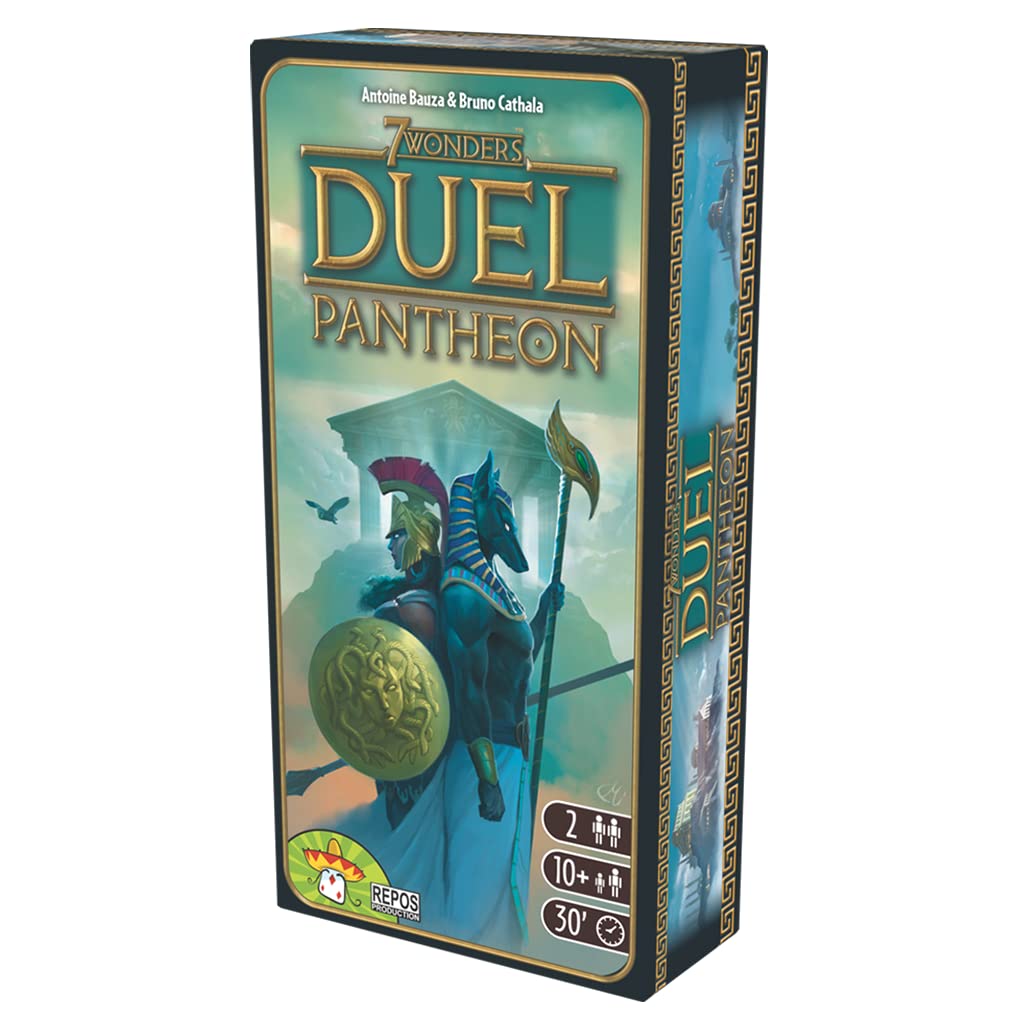 Asmodee Set 7 Wonders Duel Pantheon (Repos Production ADE0SEV08ML),Language:Spanish