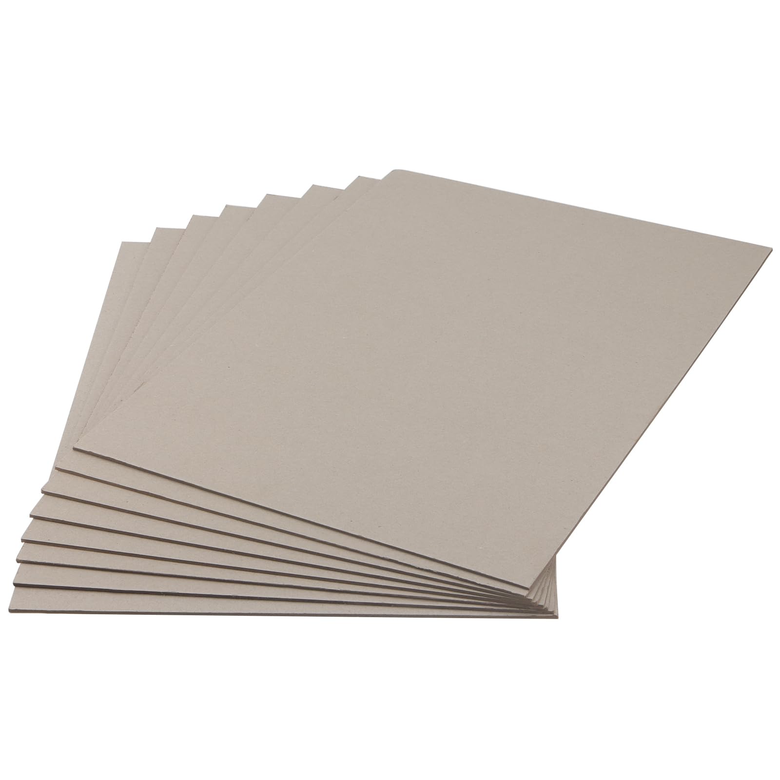 SINJEUN A3 Greyboard 30 Sheets, Thick 2000 Micron Mount Board Chipboard Sheets, Kraft Backing Board Card Cardboard for Model Making