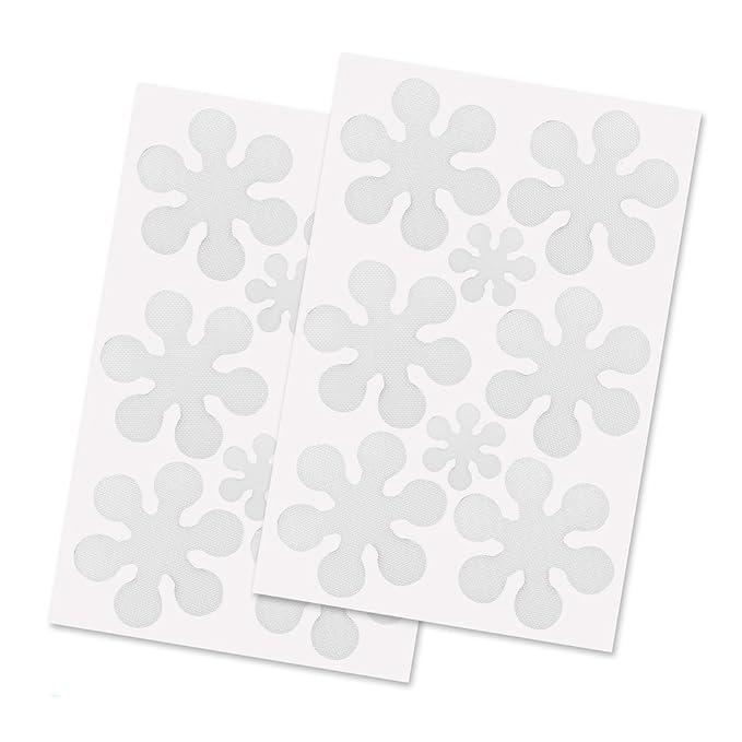LABOTA 16PCS Anti-Rutsch-Sticker, Durchsichtige Antirutsch Aufkleber für Sicherheit in Badewanne und Dusche,transparent und s