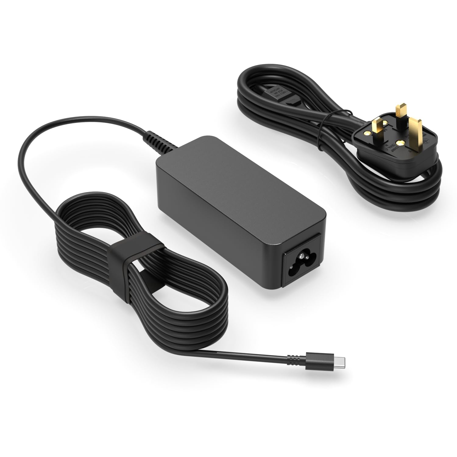45W Fast Charging Fit for HP Chromebook 11 14 15 12 13 X360 Laptop USB-C - (Durable, Portable Design)