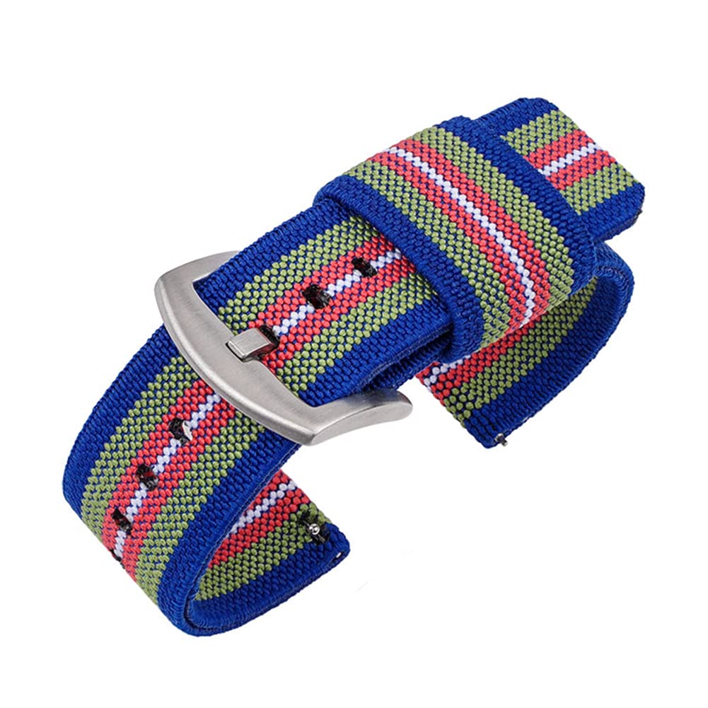 Tyogeephy Sport Strap Compatible with Garmin Venu 2S / Vivoactive 4S / Vivomove 3S Replacement Wristbands Breathable Nylon Woven Adjustable Watch Bands for Women&Men