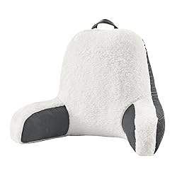 downluxe Sherpa Reading Pillow with Support