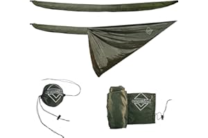 onewind One Piece Tarp Sleeve 12ft, Camping Rain Fly Snakeskin for Tarp Easy Storage and Display, Lightweight and Breathable 