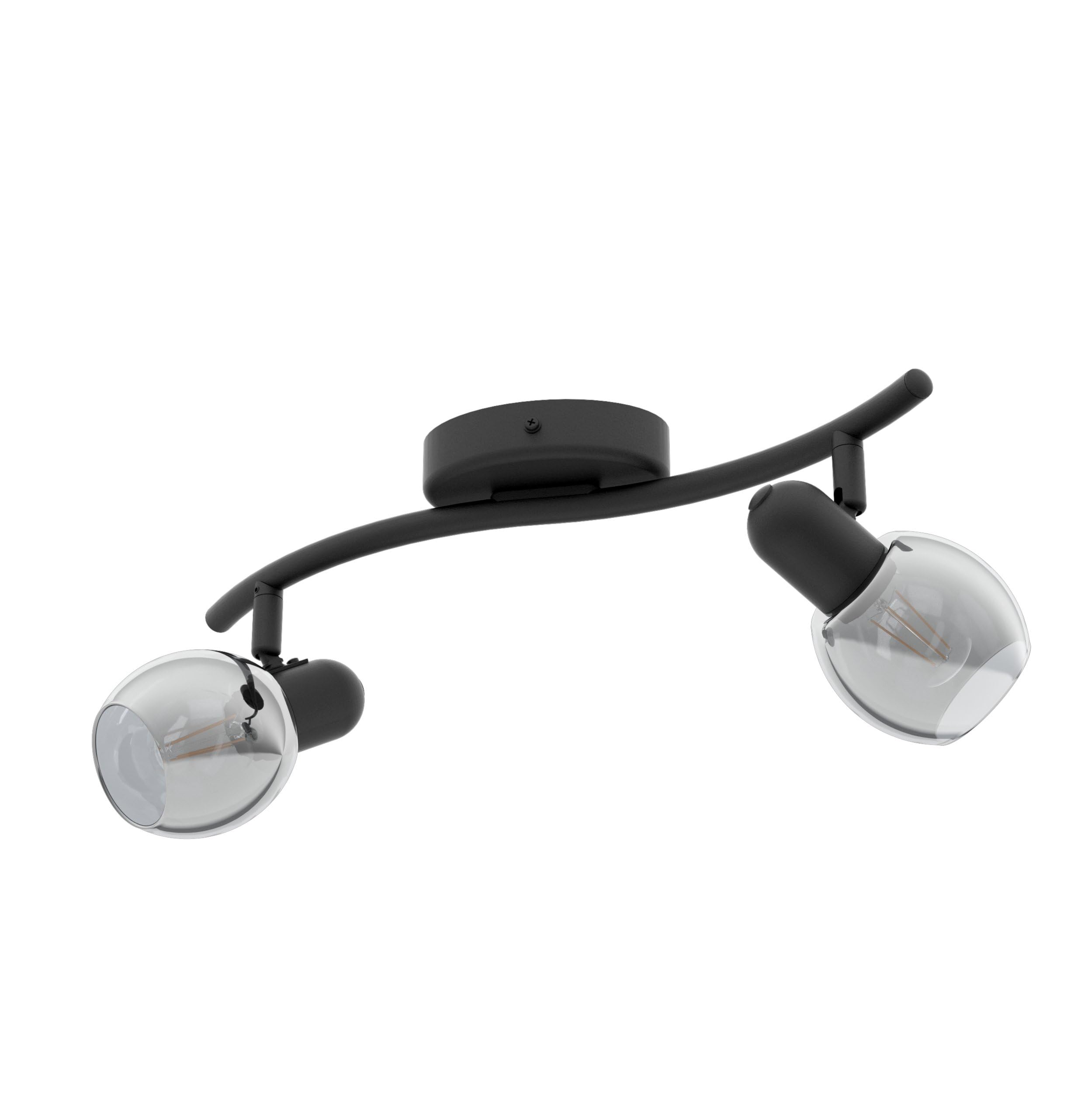 Eglo Wall Light LB19 Pollica Black 2 x E14