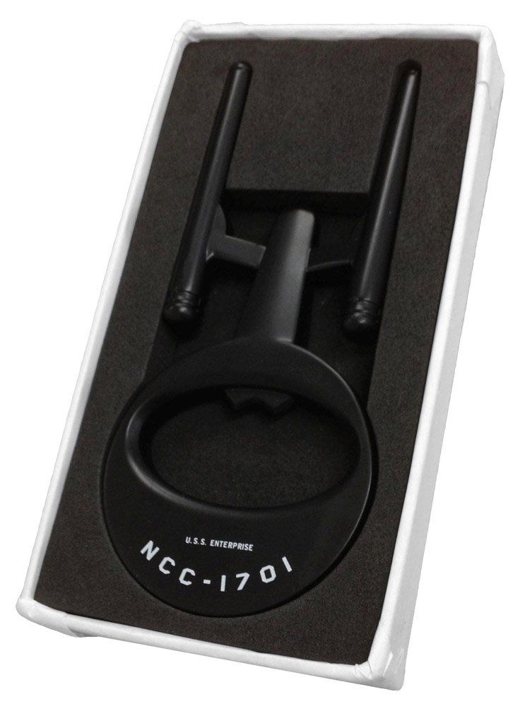 Star Trek U.S.S. Enterprise Black Bottle Opener