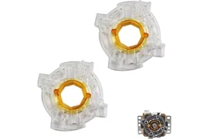KOOFULL 2Pcs GT-Y Octagonal Restrictor Gate Plate, for Modding JLF Joysticks, Control Accessories DIY Parts