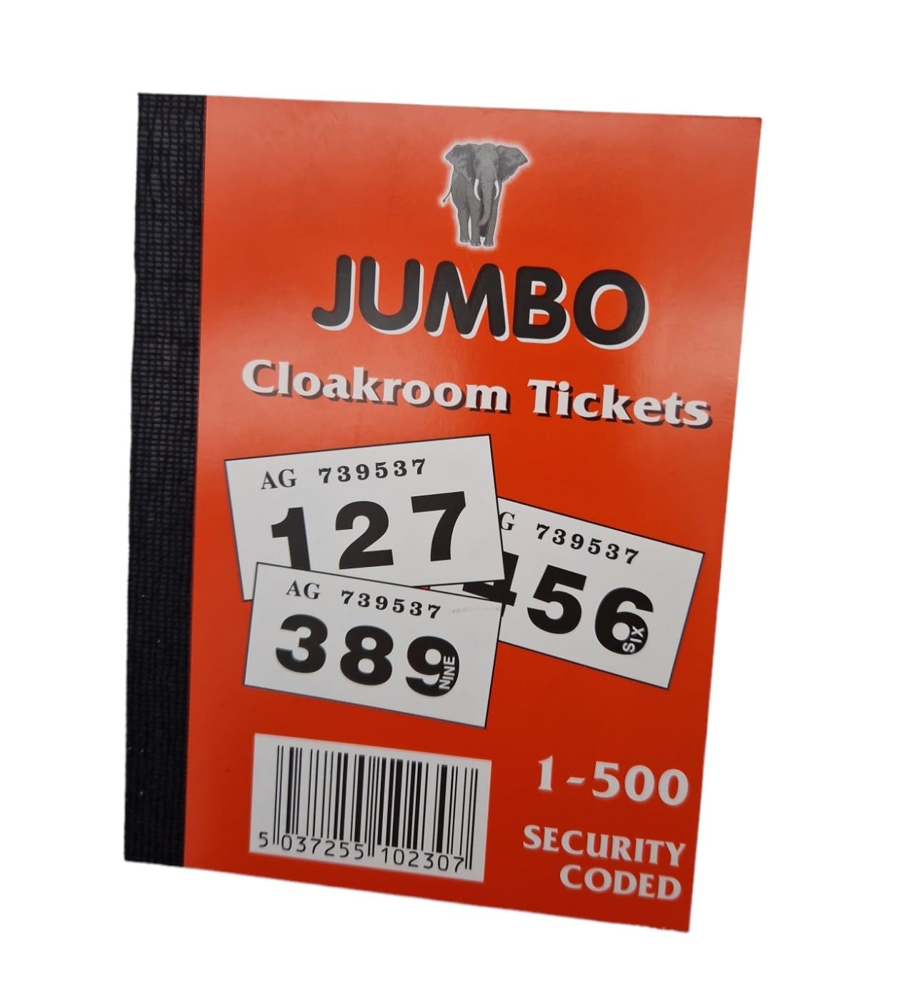Cloakroom tickets, 1 to 500