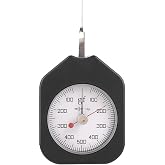 Spring Tension Gauge,SZG Dial Tension Gauge Meter with Dual Pointer Tensionmeter for Pull Pressure Testing SZG-500-2 Rotational for Relay Contact Pressure Electronic Switch