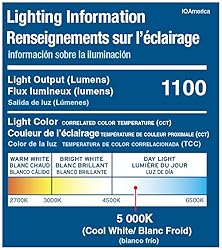 IQ AMERICA LED Outdoor Motion Sensor Security