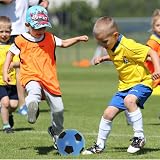 ZOPPER Fun Sport Foam Football 20cm Blue Indoor Outdoor Plush Ball view 2