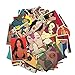 Dotow Pinup Sticker Hot Hottie Blonde Girl Sexy Women Vintage Decal Luggage Skateboard Sticker Car Bike Bumper Guitar Decals Phone Case (52pcs-Sexy)