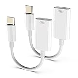 LMUBOY USB-C Male to Lightning Female Audio Adapter