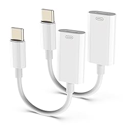 LMUBOY USB-C Male to Lightning Female Audio Adapter
