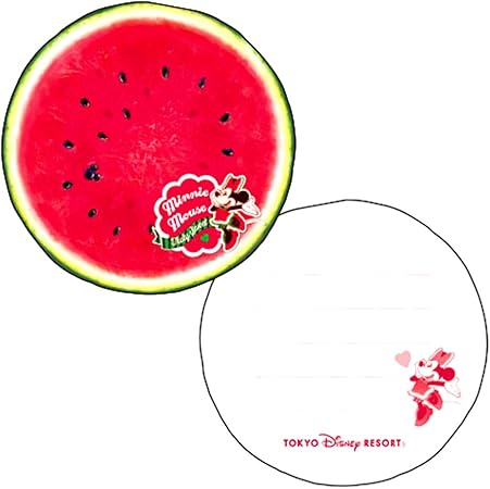 Amazon ディズニー フルフルフルーツ グッズ 18 メモ スイカ ミニー マウス メモ 帳 手紙 文房具 リゾート限定 グッズ お土産 おもちゃ おもちゃ