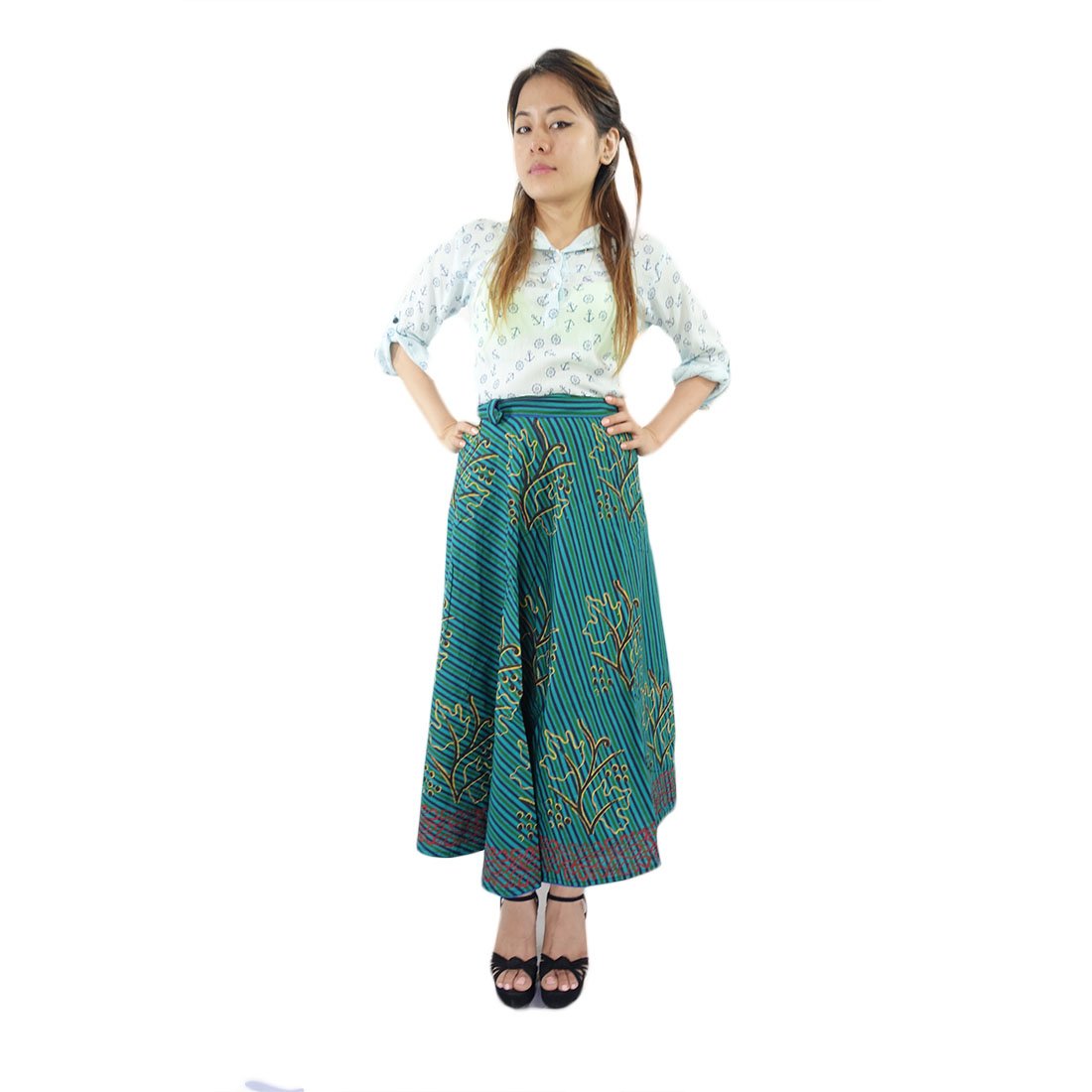 Three fourth skirts online Clearance