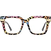 Zeelool Glasses Frame for Women, Personality Fit Glasses Eyeglasses with Non-prescription Clear Lenses Taylor ZJGX799757