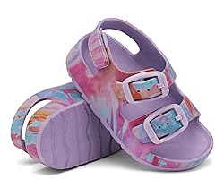 ChayChax Toddler Boys Girls Double Buckle Sandals