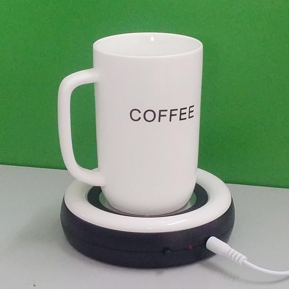 CocoFang Desktop USB Heated Mug Warmer, USB Coffee / Tea