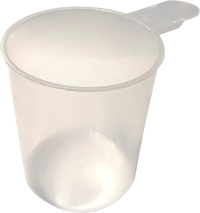 3/4 Cup (6 Oz. 175 mL) Short Handle Scoop for Measuring Coffee, Pet Food, Grains