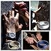 Egnaro Silicone Rings for Men with Half Sizes Inner Arc Ergonomic Breathable Design 7 Rings / 4 Rings / 1 Ring - Rubber Wedding Bands 8mm Wide 2.5mm Thick