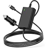 100W USB-C Laptop Car Charger for Dell Latitude/XPS/Precision,MacBook Pro | Air,for HP Spectre/Elitebook,for Lenovo ThinkPad/Yoga/IdeaPad,Acer Chromebook,Google,for Samsung,Zenbook,Car Laptop Charger