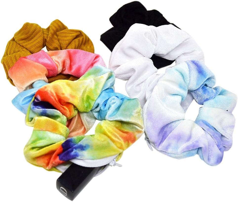 Velvet Hair Tie Scrunchies for Girls & Women - Image 3