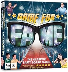 Game For Fame the party board game for families, friends, teens and large groups