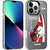 laidand Cool Sneaker Phone Case for iPhone 16e Case for Boys Men Sports Shoes Shockproof Street Aesthetic Designer Cases Compatible with iPhone 16e Red