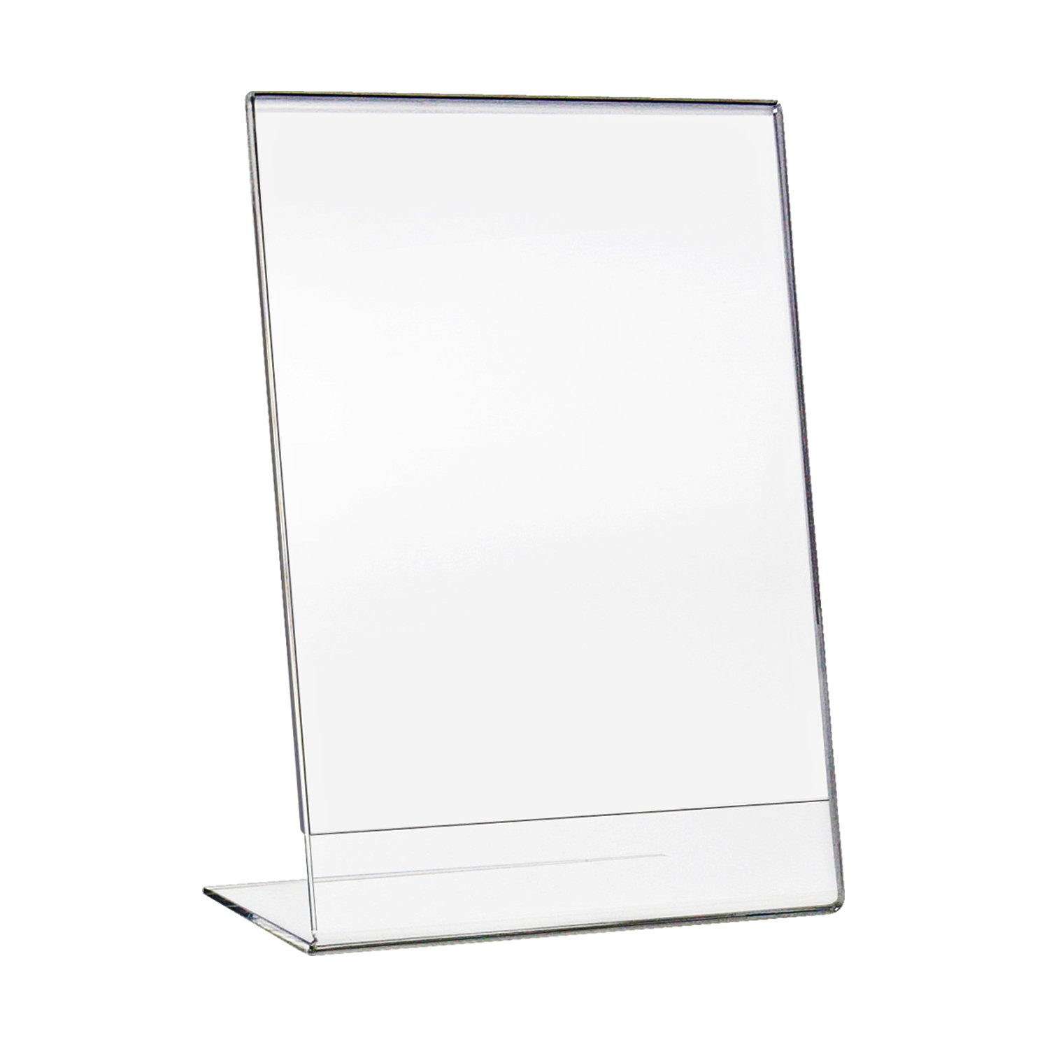 HMF 46934 Acrylic Menu Holder inclined | DIN A4 Portrait Format | Transparent — image 1