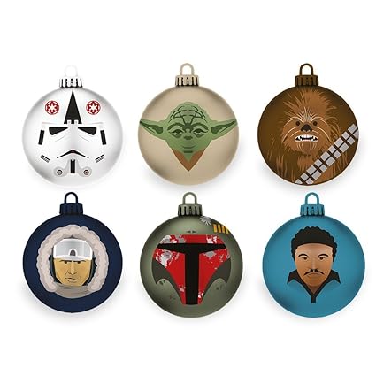 Star Wars - The Empire Strikes Back Baubles (6-Pack)