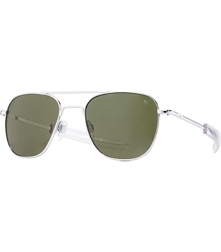 Amazon.com: AO Original Pilot Sunglasses - Gold - Calobar Green