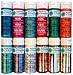 Martha Stewart Crafts Multi-Surface Satin Acrylic Craft Paint Set (2-Ounce), PROMO769 Metallic and Pearl (12-Piece)