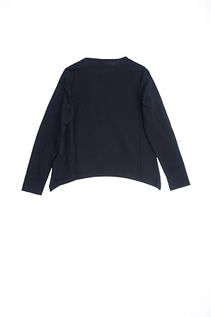 maglietta nera bambina manica lunga