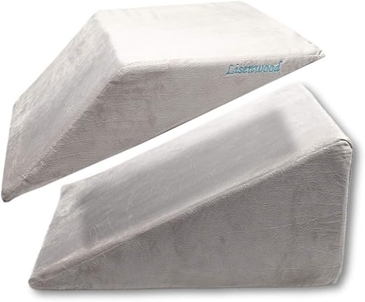 Amazon Com Lisenwood Foam Bed Wedge Pillow Set Reading Pillow