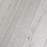 Kronotex Robusto Rip Oak White 12mm Laminate Flooring Sample