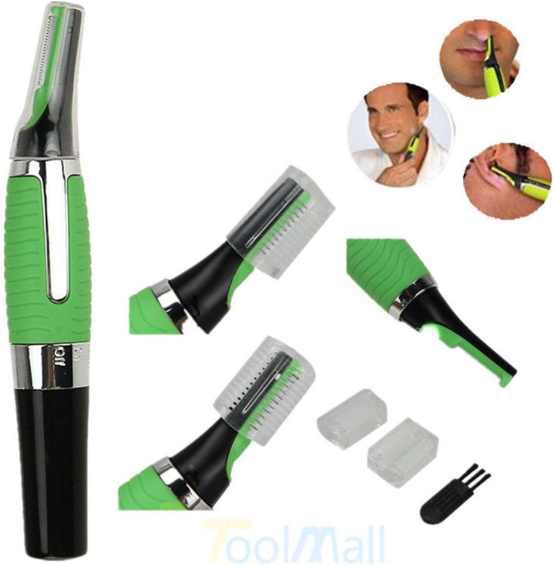 Micro Touch Max Personal Ear Nose Neck Eyebrow Hair Trimmer Remover Shaver