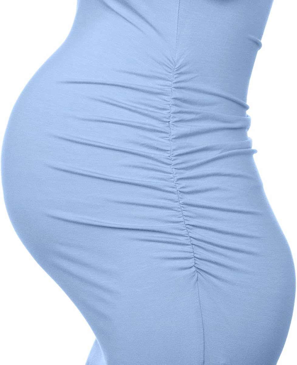 KIM S Maternity Bodycon Dress for Daily Wear or Baby Shower at  Women’s Clothing store