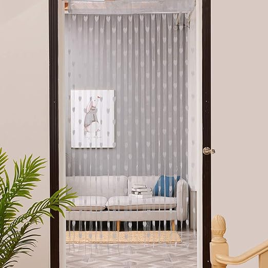 Amazon Com Emptystar Curtain Rod Bracket Love Heart String