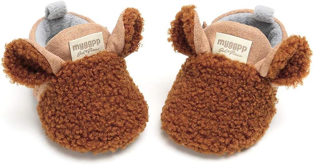 bear paw baby booties