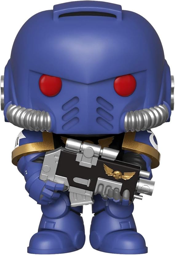 space marine funko pop unpainted