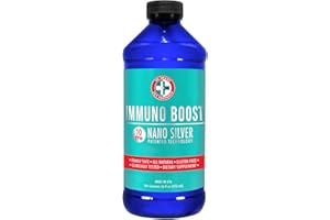 Be Smart Get Prepared 10 PPM Nano Silver Immuno Boost Supplement,16 FL Oz