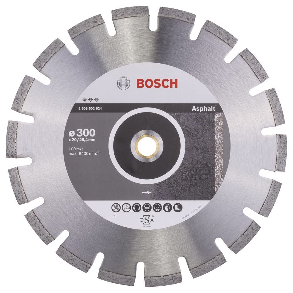 Bosch 2608602624 Diamond Cutting Disc Standard for Asphalt
