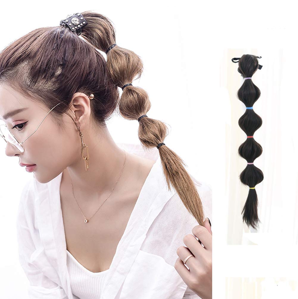 Amazon Com Lantern Style Wig Ponytail Natural Look Tie Up