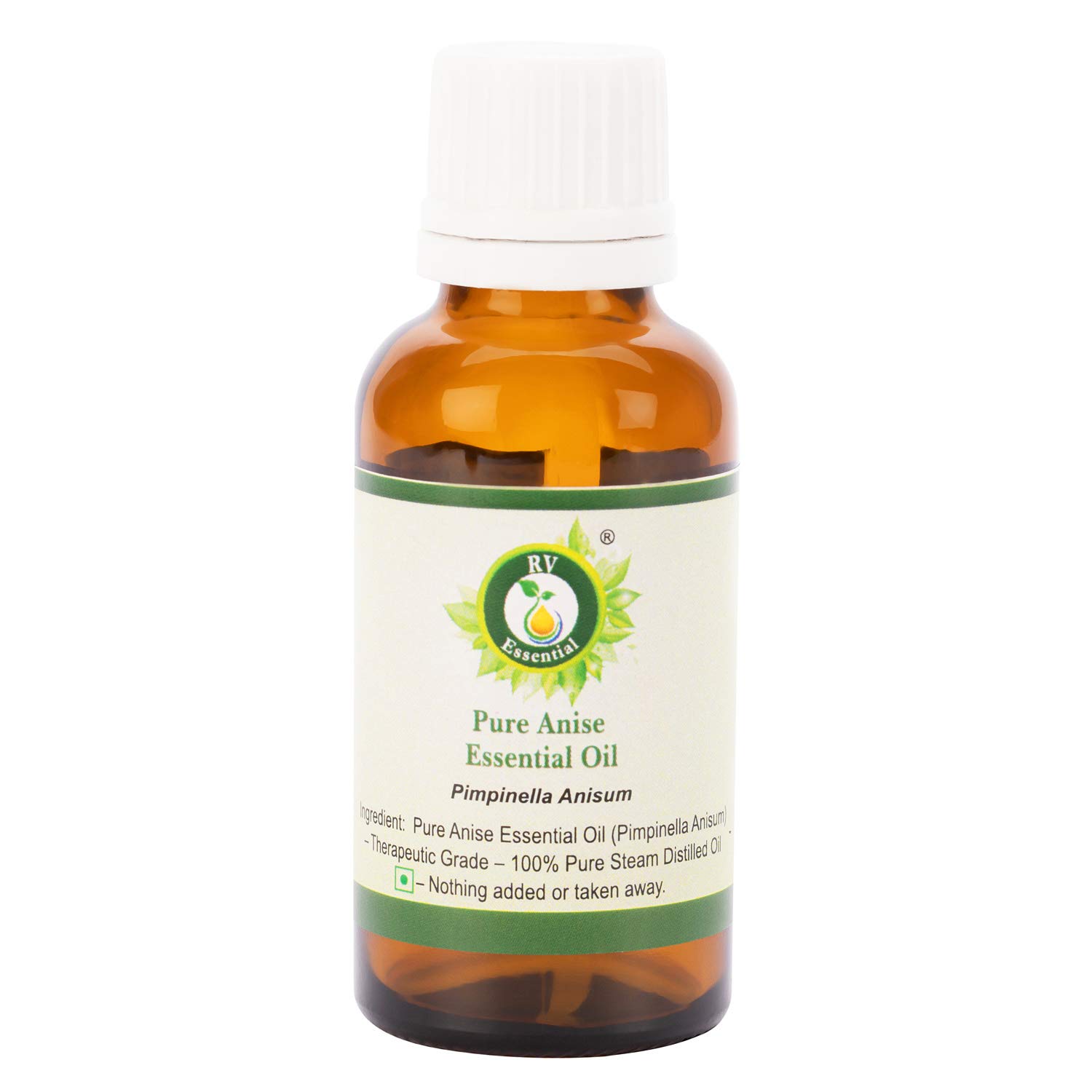 Photo 1 of Anise Essential Oil | Pimpinella Anisum | Anise Oil | for Baking | Pure Anise Oil | for Cooking | 100% Pure Natural | Steam Distilled | Therapeutic Grade | 15ml | 0.507oz by R V Essential