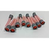 3M(TM) Scotch-Weld(TM) EPX(TM) Mix Nozzles Square Orange, for 45mL 10:1 Duo-Pak Cartridges, Bag of 12