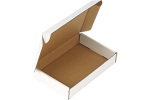 RUSPEPA Recyclable Corrugated Box Mailers - Cardboard Box Perfect for Shipping Small Mobile Phone Case - 6" x 4" x 1" - 50 Pa