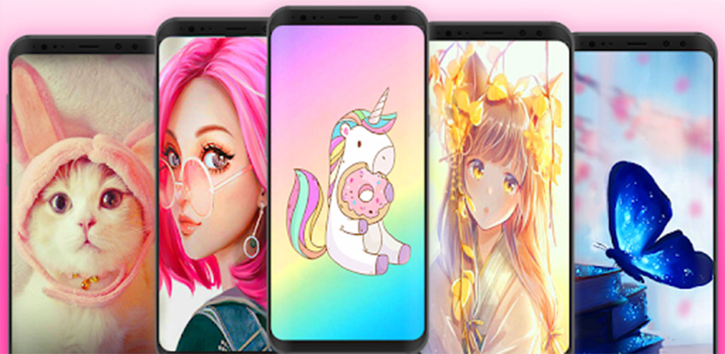Amazing Kawaii Cute Unicorn Wallpaper - cute backgrounds