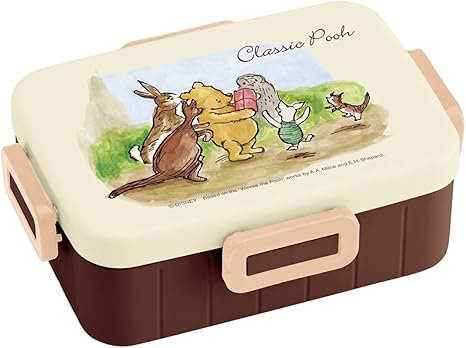 Amazon スケーター 4点ロック ランチボックス 650ml 弁当箱 クラシック プー くまのプーさん 日本製 Yzfl7 弁当箱 オンライン通販